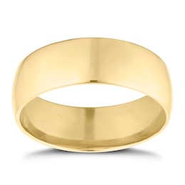 Mens Yellow Gold Wedding Rings