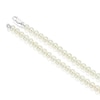 Thumbnail Image 2 of 9ct White Gold Cultured Freshwater Pearl & Diamond Necklace
