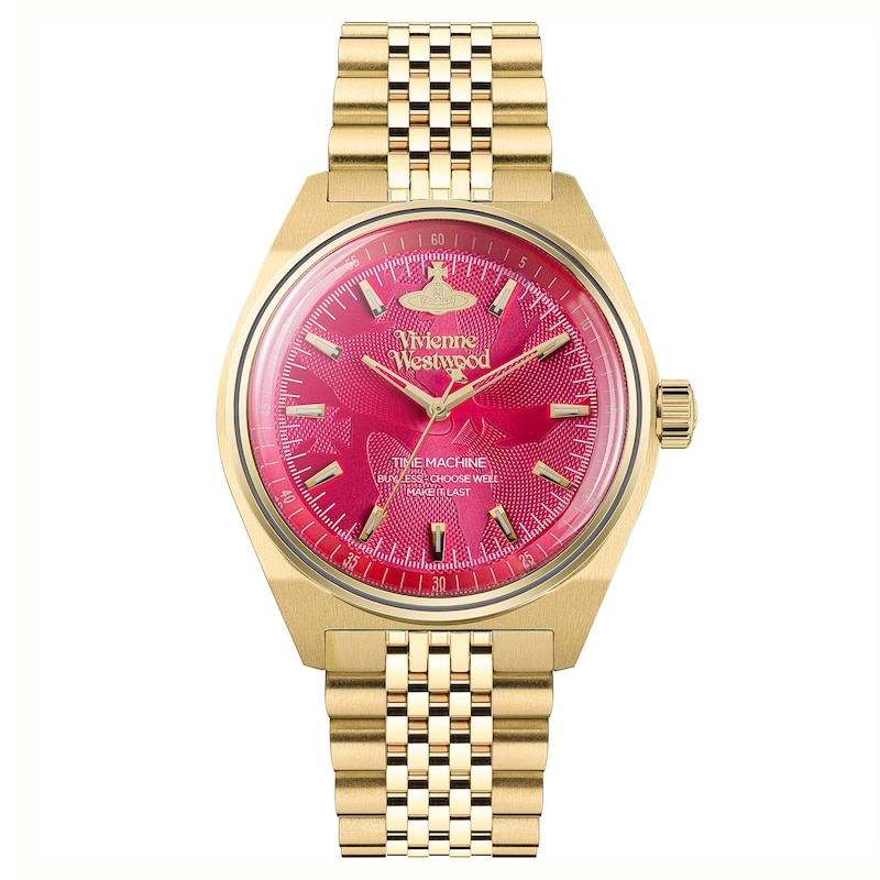 Vivienne Westwood Sydenham Gold Plated Bracelet Watch