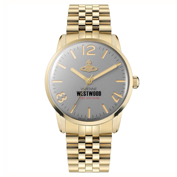 Vivienne Westwood Cadogan Gold Plated Bracelet Watch