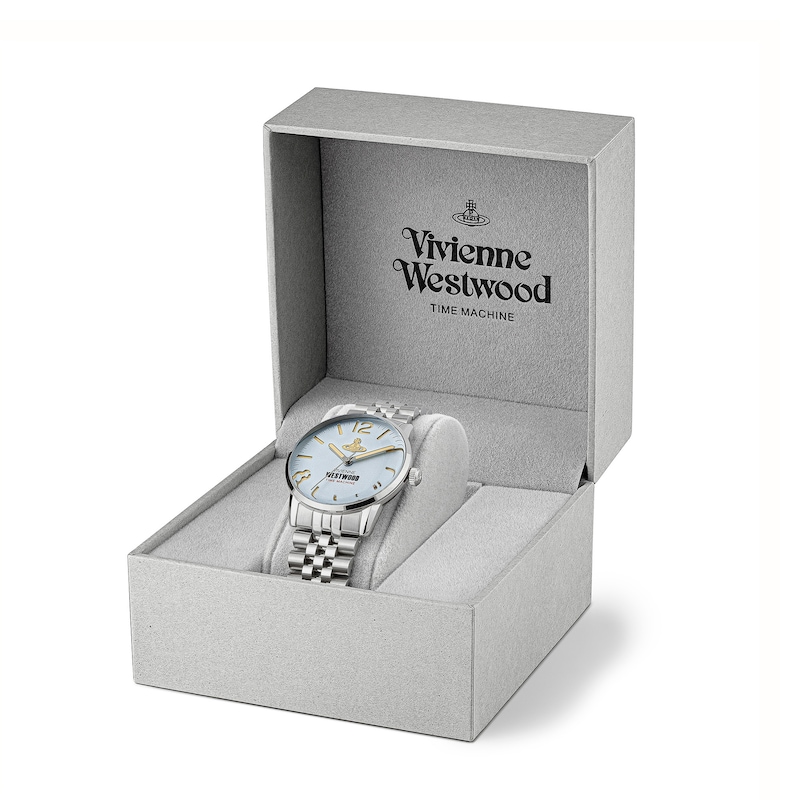 Vivienne Westwood Cadogan Stainless Steel Bracelet Watch