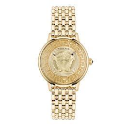 Versace Medusa Ladies' Gold Tone Bracelet Watch