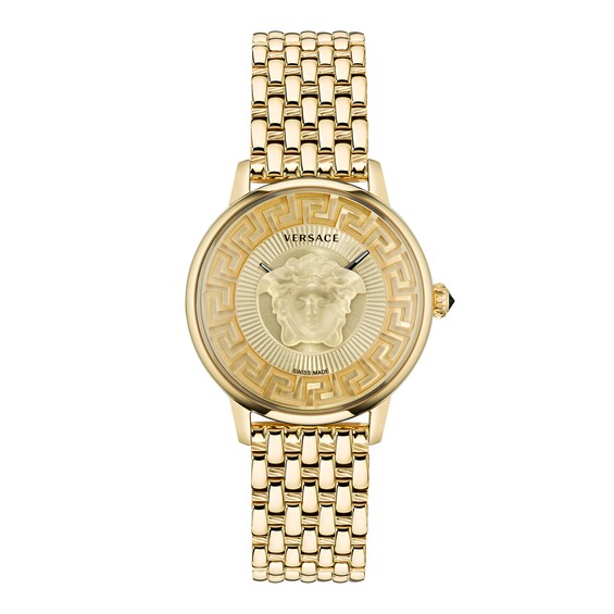 Michael Kors Lexington Gold-Tone Stainless Steel Watch | Ernest Jones 