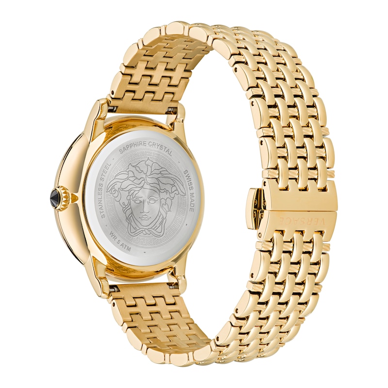 Versace Medusa Ladies' Gold-Tone Bracelet Watch