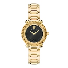 Versace Greca Time Ladies' Gold Tone Bracelet Watch