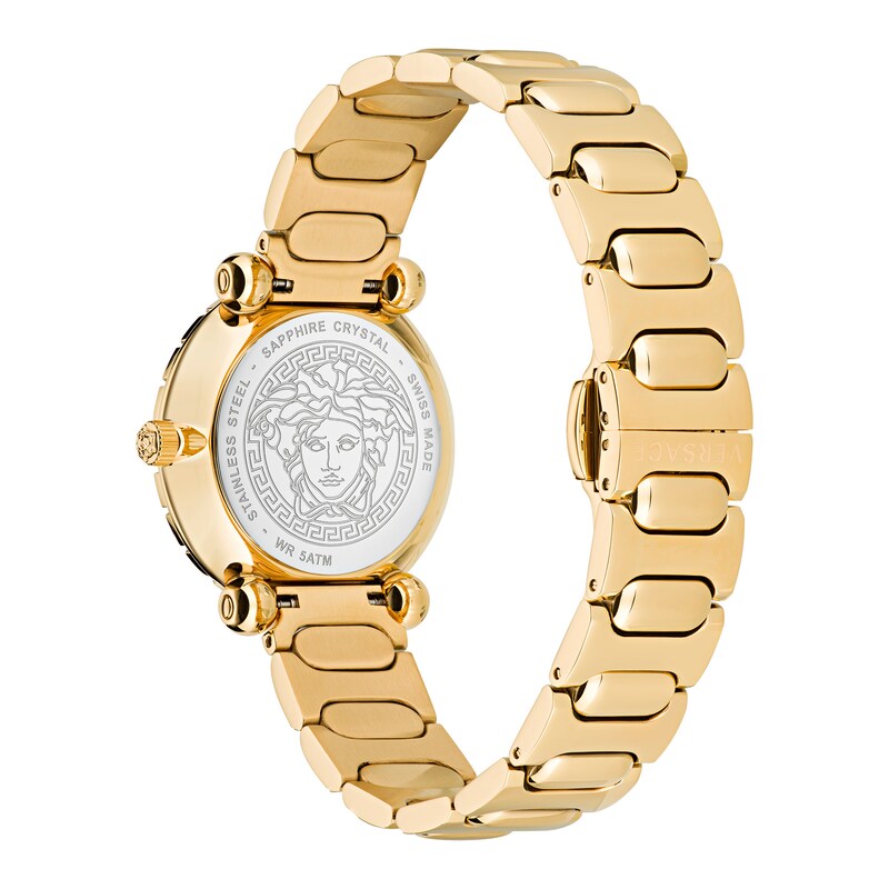 Main Image 2 of Versace Greca Time Ladies' Gold Tone Bracelet Watch