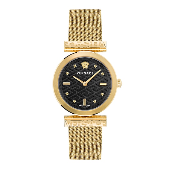 Versace Regalia Ladies’ Gold Tone Bracelet Watch