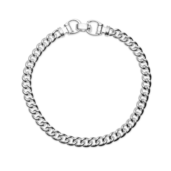 Lauren Ralph Lauren Sterling Silver Horse Bit Chain Bracelet