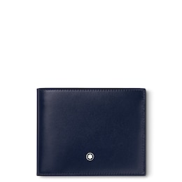 Montblanc Meisterstück Blue Leather 6CC Card Holder
