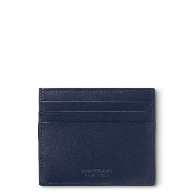 Main Image 2 of Montblanc Meisterstück Soft Blue Leather 6CC Card Holder