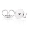 Thumbnail Image 2 of 9ct White Gold 0.40ct Diamond Round Halo Stud Earrings