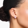 Thumbnail Image 2 of Thomas Sabo Heritage Silver Pink Zirconia Stud Earrings