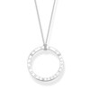 Thumbnail Image 0 of Thomas Sabo Silver White Zirconia Circle Necklace