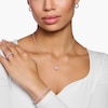 Thumbnail Image 1 of Thomas Sabo Heritage Silver Pink Zirconia Necklace