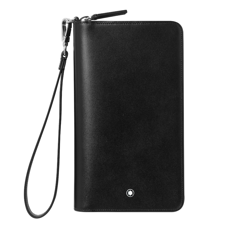 Main Image 1 of Montblanc Meisterstück Black Leather Travel Wallet