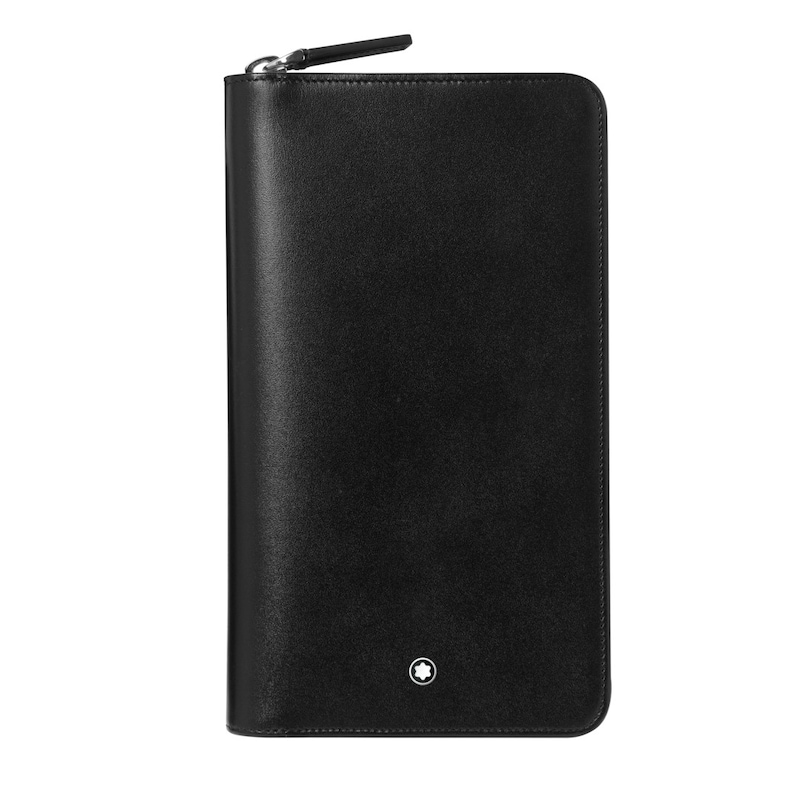 Main Image 3 of Montblanc Meisterstück Black Leather Travel Wallet