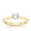 Thumbnail Image 0 of Origin 18ct Yellow Gold 0.50ct Diamond Four Claw Solitaire Ring