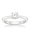 Thumbnail Image 1 of Origin Platinum 0.70ct Diamond Four Claw Solitaire Ring