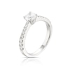 Thumbnail Image 1 of Origin Platinum 1ct Total Diamond Four Claw Solitaire Ring