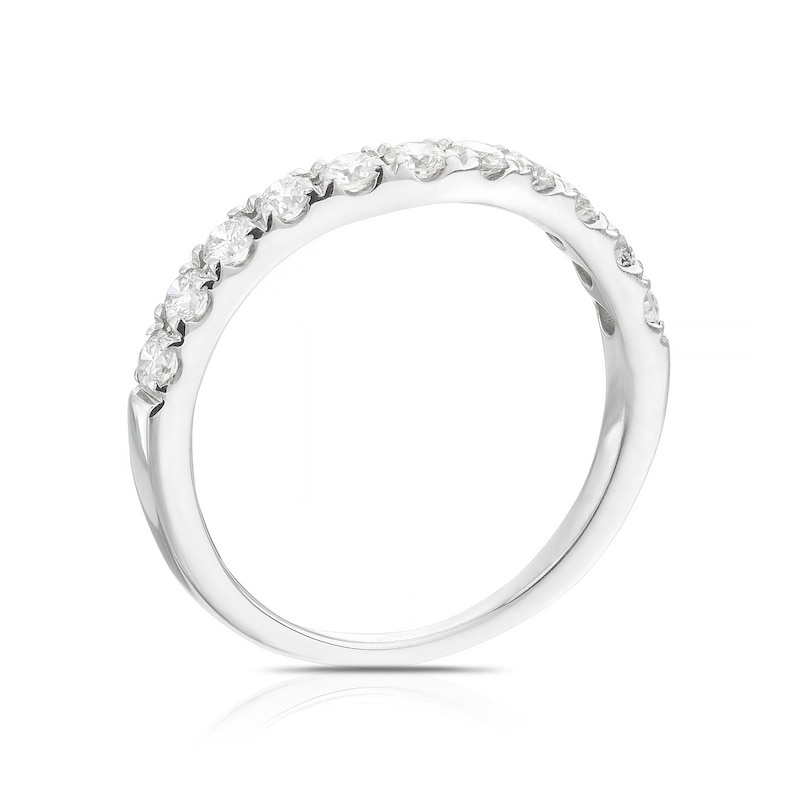 Origin Platinum 0.50ct Diamond Shaped Eternity Ring