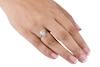 Thumbnail Image 3 of Origin Platinum 0.50ct Diamond Pear Cut Double Halo Ring