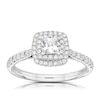 Thumbnail Image 0 of Origin Platinum 0.75ct Total Diamond Princess Cut Double Halo Ring