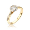 Thumbnail Image 1 of The Diamond Story 18ct Yellow Gold 0.66ct Diamond Ring