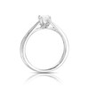 Thumbnail Image 2 of The Diamond Story 18ct White Gold 0.33ct Diamond Ring