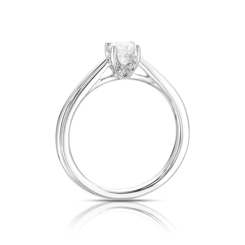 The Diamond Story 18ct White Gold 0.33ct Diamond Ring