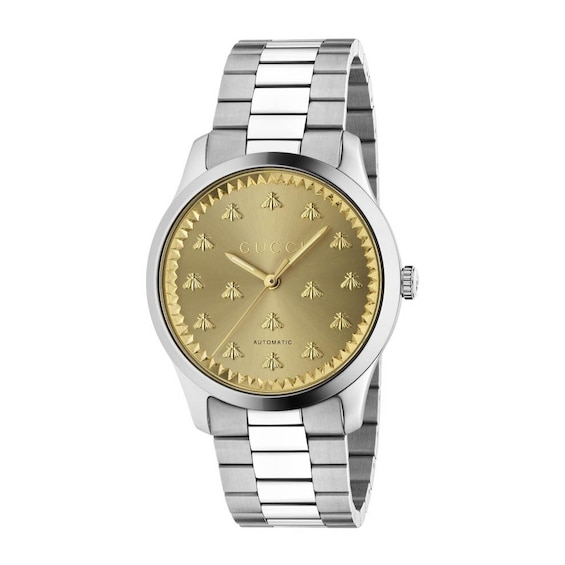 Gucci G-Timeless Ladies’ Stainless Steel Bracelet Watch