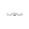 Thumbnail Image 2 of Gucci Link to Love 18ct White Gold 0.17ct Diamond Baguette & Trilliant Cut Ring Sizes O-P