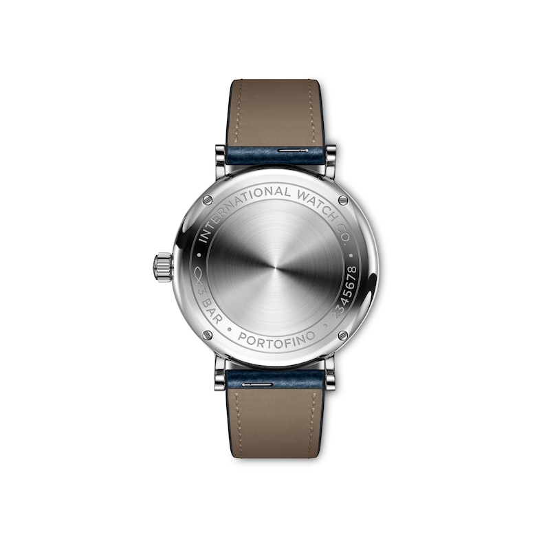 IWC Portofino 34mm Diamond Ladies' Strap Watch