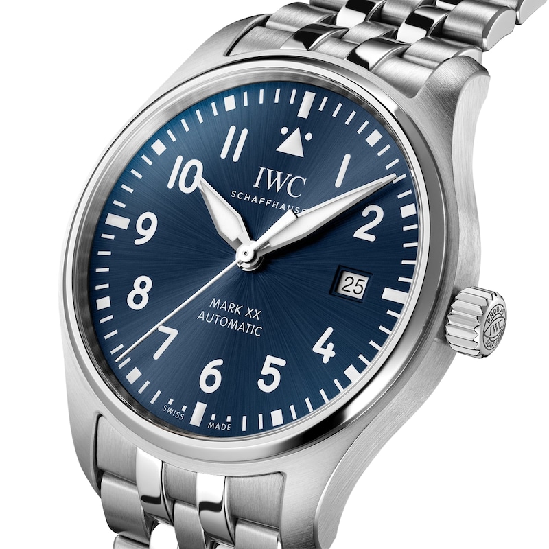 IWC Pilot's Mark XX 40mm Men's Bracelet Watch