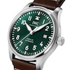 Thumbnail Image 4 of IWC Pilot’s Watches Men's Green Dial & Brown Leather Strap Watch