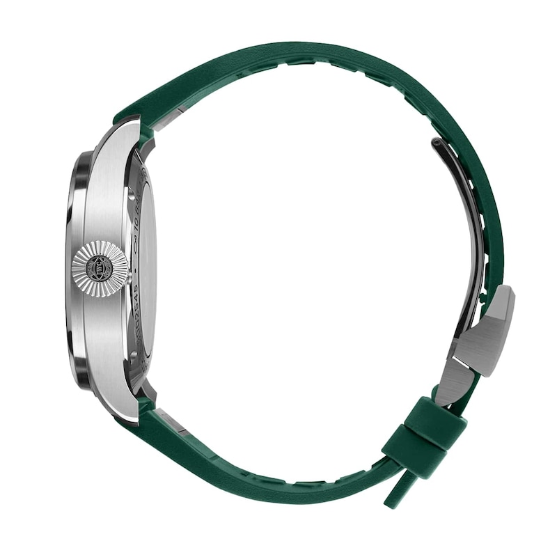 IWC Pilot’s Watches Men's Green Dial & Rubber Strap Watch