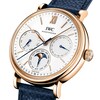 Thumbnail Image 4 of IWC Portofino Perpetual Calendar 18ct Rose Gold & Blue Leather Strap Watch