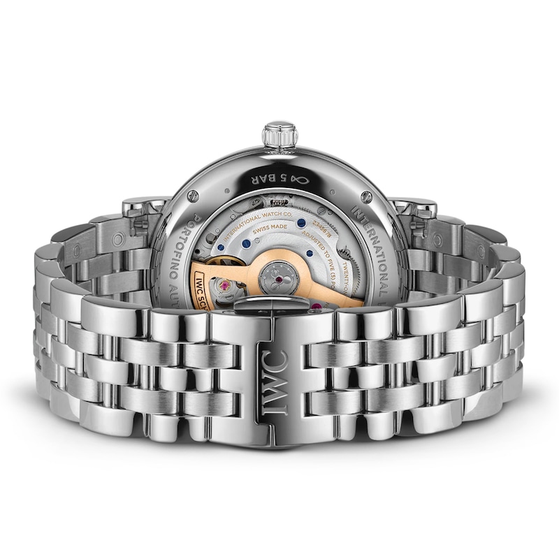 IWC Portofino 37mm Diamond Ladies' Bracelet Watch