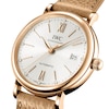 Thumbnail Image 4 of IWC Portofino Ladies' Diamond & Tan Brown Leather Strap Watch