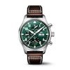 Thumbnail Image 0 of IWC Pilot’s Watches Men's Green Dial & Brown Calfskin Leather Strap Watch