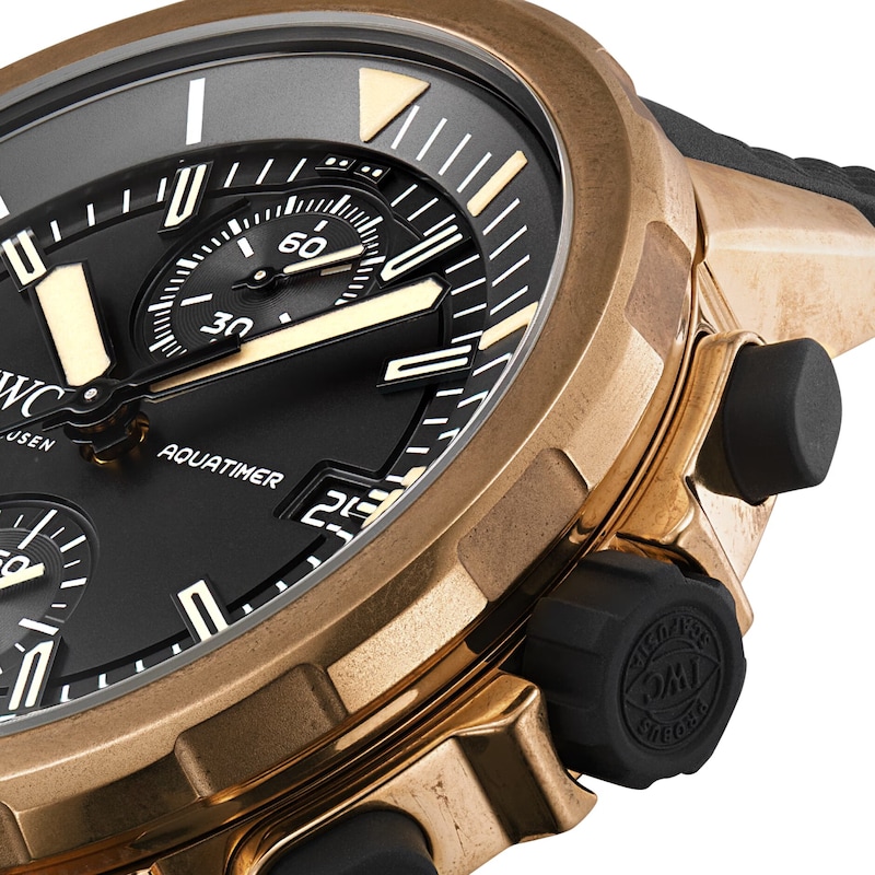 Main Image 4 of IWC Aquatimer Expedition Charles Darwin Black Rubber Strap Watch
