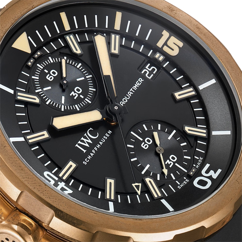 Main Image 5 of IWC Aquatimer Expedition Charles Darwin Black Rubber Strap Watch