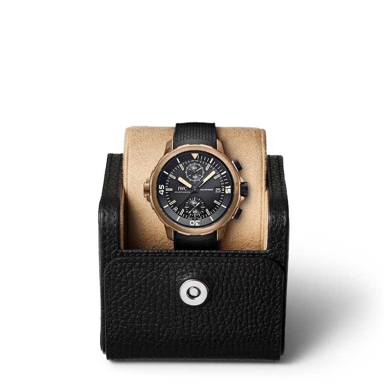 Main Image 6 of IWC Aquatimer Expedition Charles Darwin Black Rubber Strap Watch