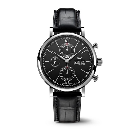 Men's Iwc Portofino Chronograph 42Mm Strap Watch