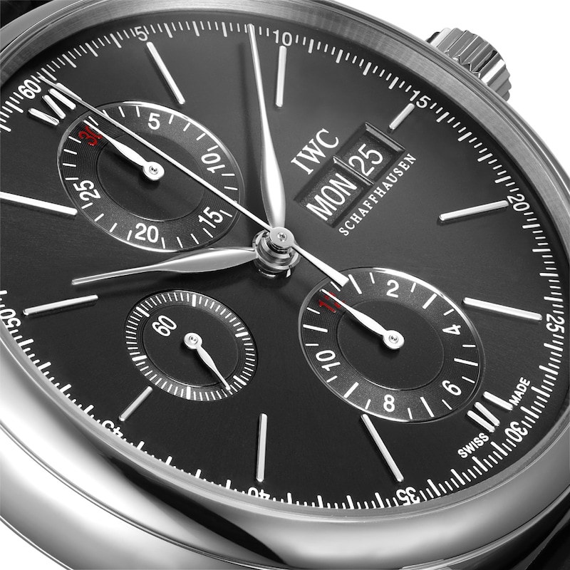 IWC Portofino Chronograph 42mm Men's Strap Watch