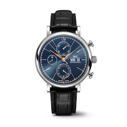 IWC Portofino Chronograph 42mm Men's Strap Watch IWC Portofino Chronograph 42mm Men's Strap Watch