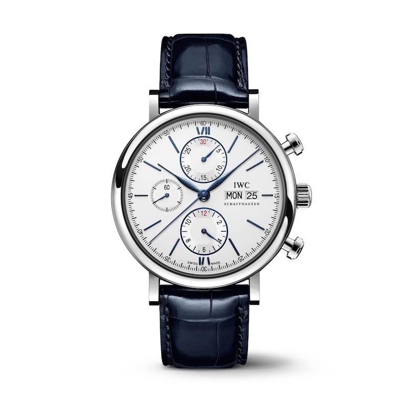 IWC Portofino Chronograph 42mm Men's Strap Watch