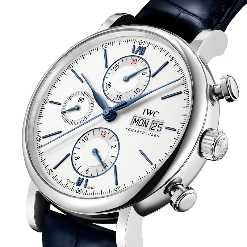 IWC Portofino Chronograph 42mm Men's Strap Watch