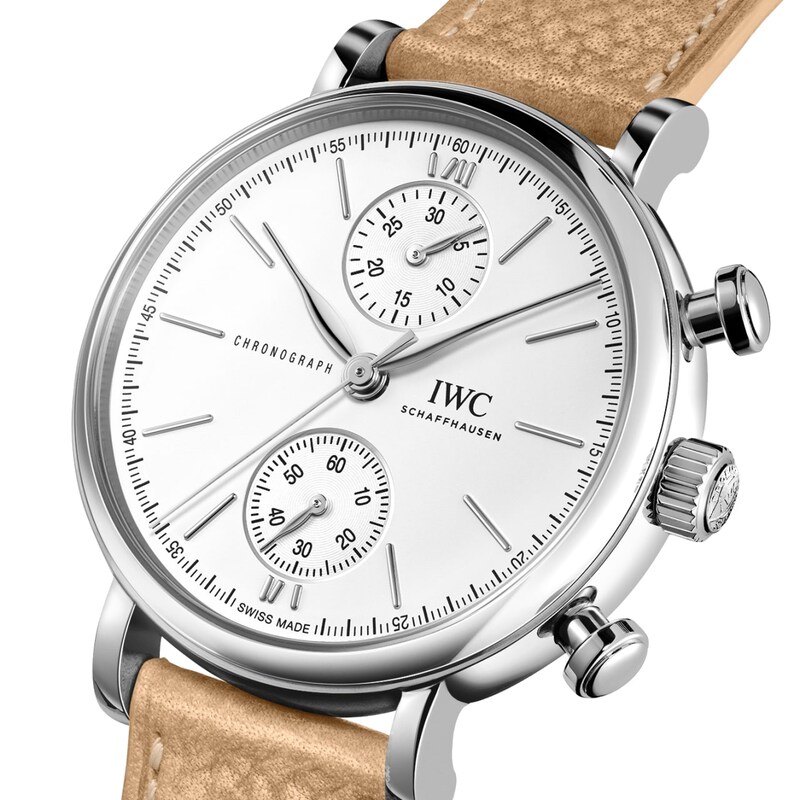 IWC Portofino Chronograph 39mm Men's Strap Watch