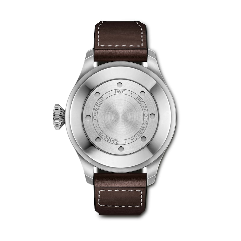 Main Image 2 of IWC Pilot’s Watches Men's Green Dial & Brown Calfskin Leather Strap Watch