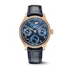 Thumbnail Image 1 of IWC Portugieser Men's 18ct Rose Gold & Blue Alligator Leather Strap Watch